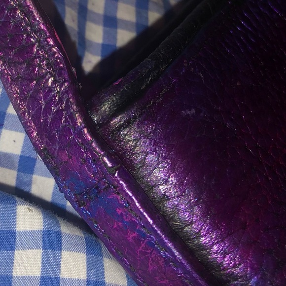 Kate Spade NY Metallic Mult Color Leather Crossbody Bag CUSTOM DESIGN Authentic - Picture 14 of 14